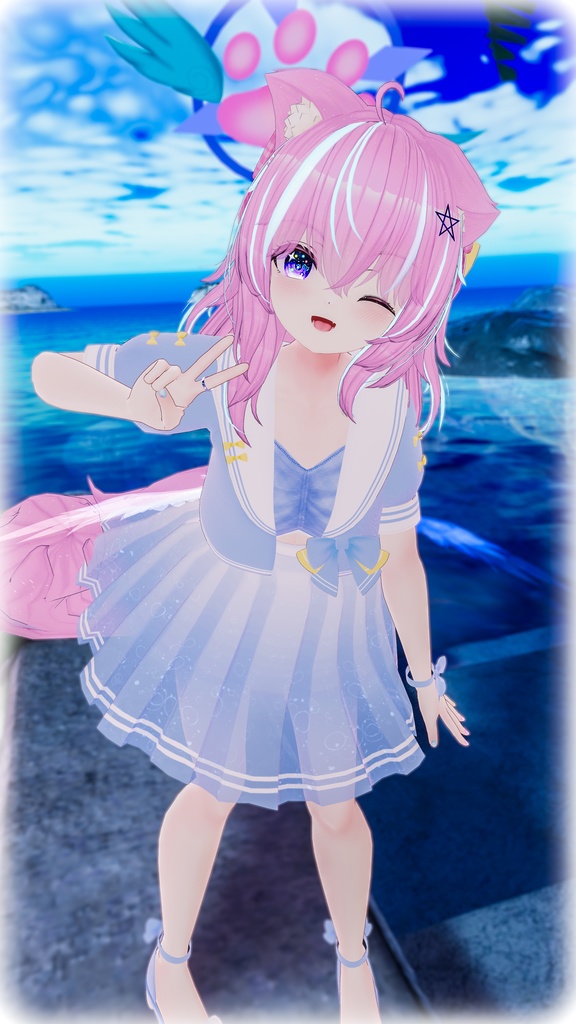 《28アバター対応衣装》オーシャンリリースイム