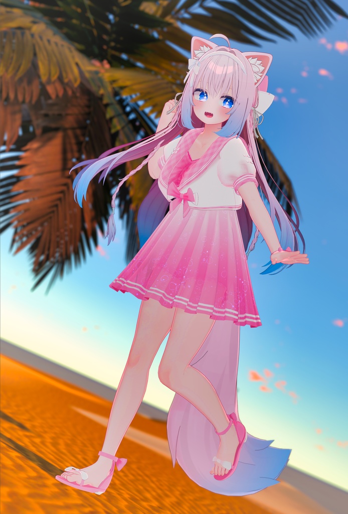 《28アバター対応衣装》オーシャンリリースイム