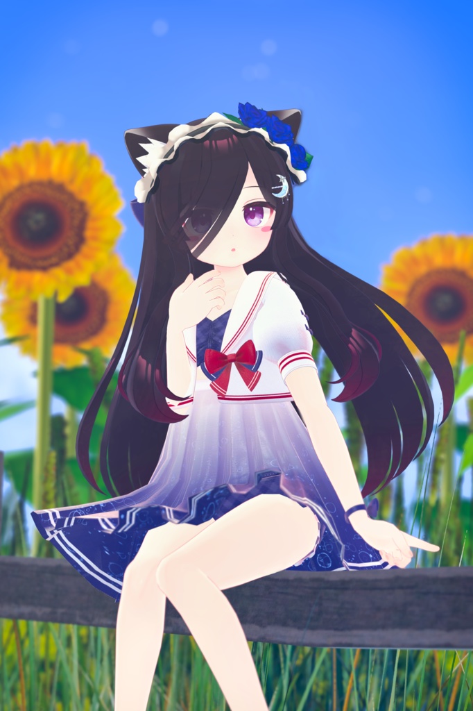 《28アバター対応衣装》オーシャンリリースイム