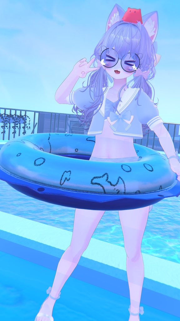 《28アバター対応衣装》オーシャンリリースイム