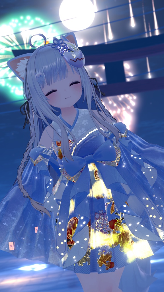 《36アバター対応衣装》ゆらめき夏恋