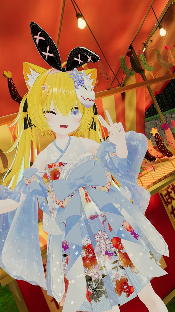 《36アバター対応衣装》ゆらめき夏恋