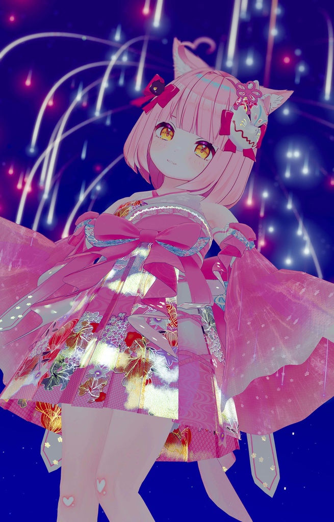 《36アバター対応衣装》ゆらめき夏恋