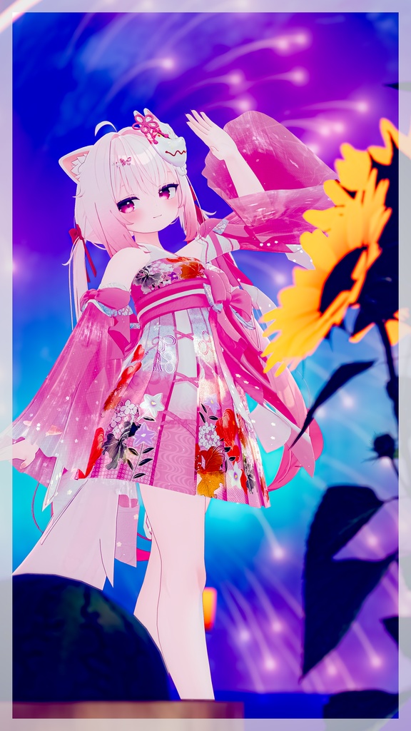 《36アバター対応衣装》ゆらめき夏恋