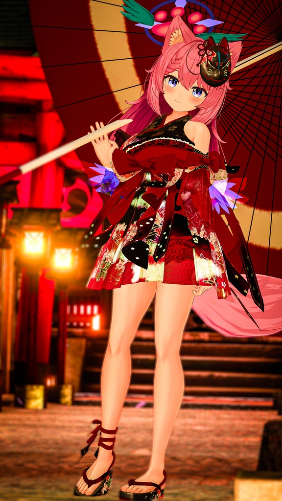 《36アバター対応衣装》ゆらめき夏恋