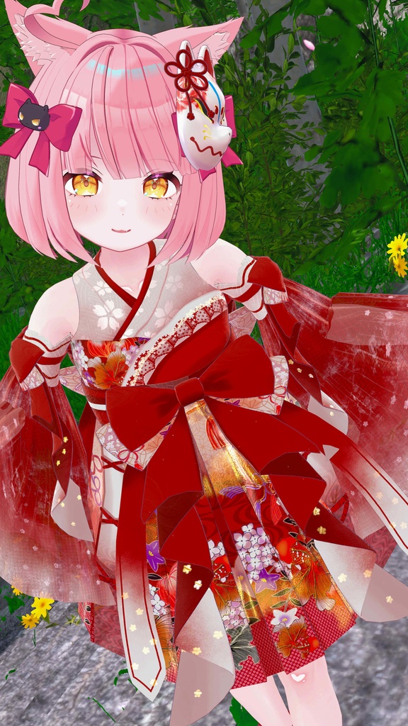 《36アバター対応衣装》ゆらめき夏恋