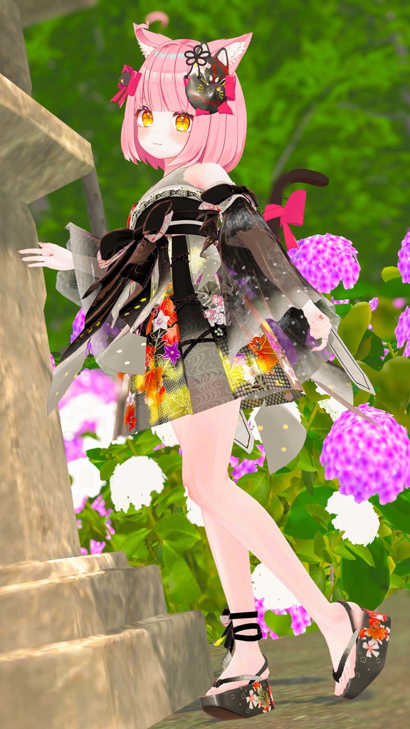 《36アバター対応衣装》ゆらめき夏恋