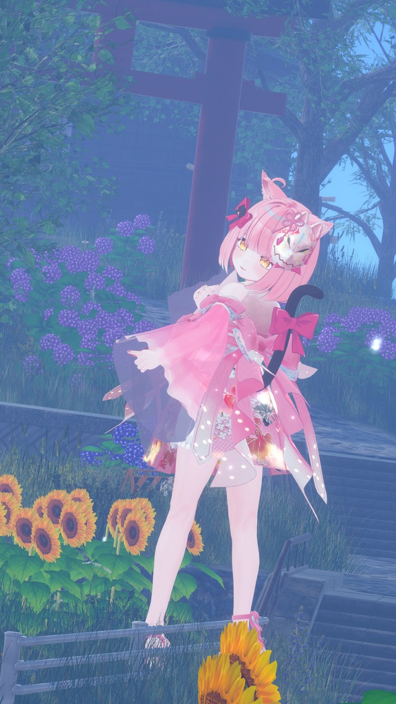 《36アバター対応衣装》ゆらめき夏恋