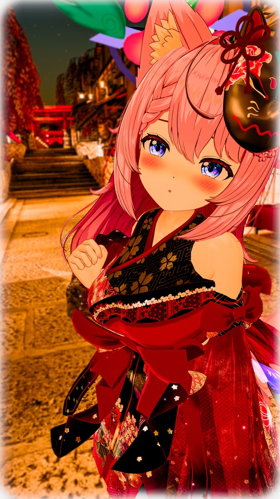 《36アバター対応衣装》ゆらめき夏恋