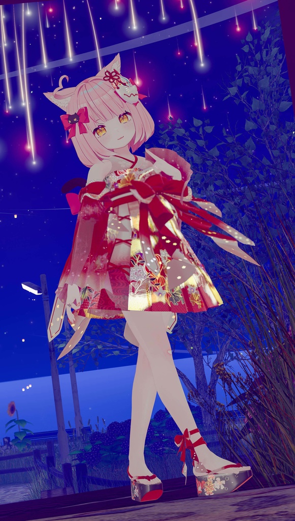 《36アバター対応衣装》ゆらめき夏恋