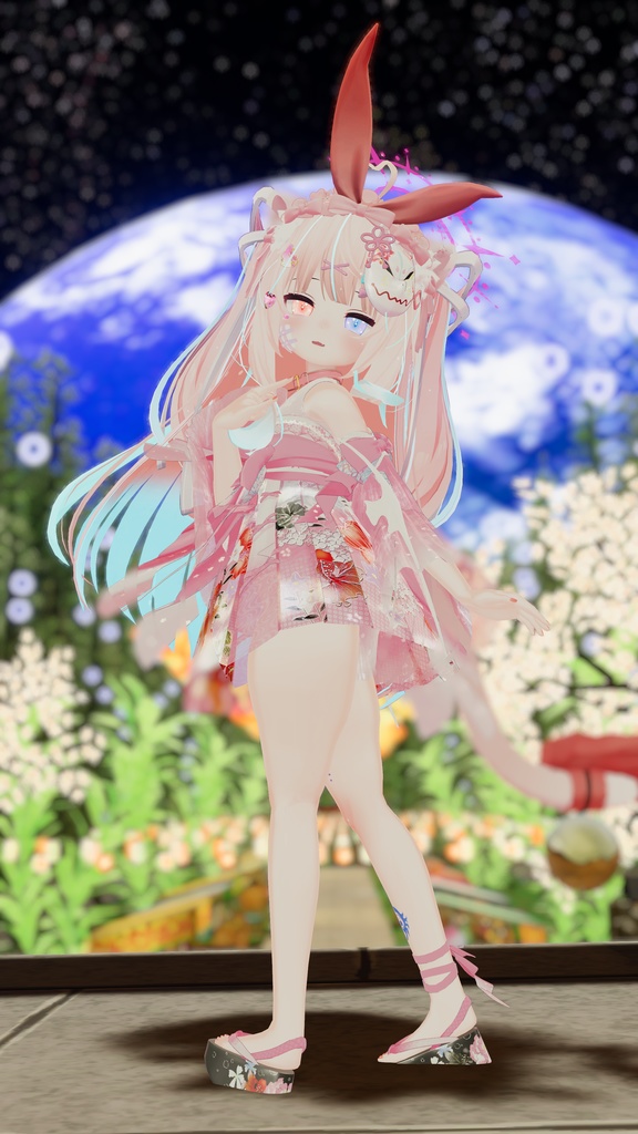 《36アバター対応衣装》ゆらめき夏恋