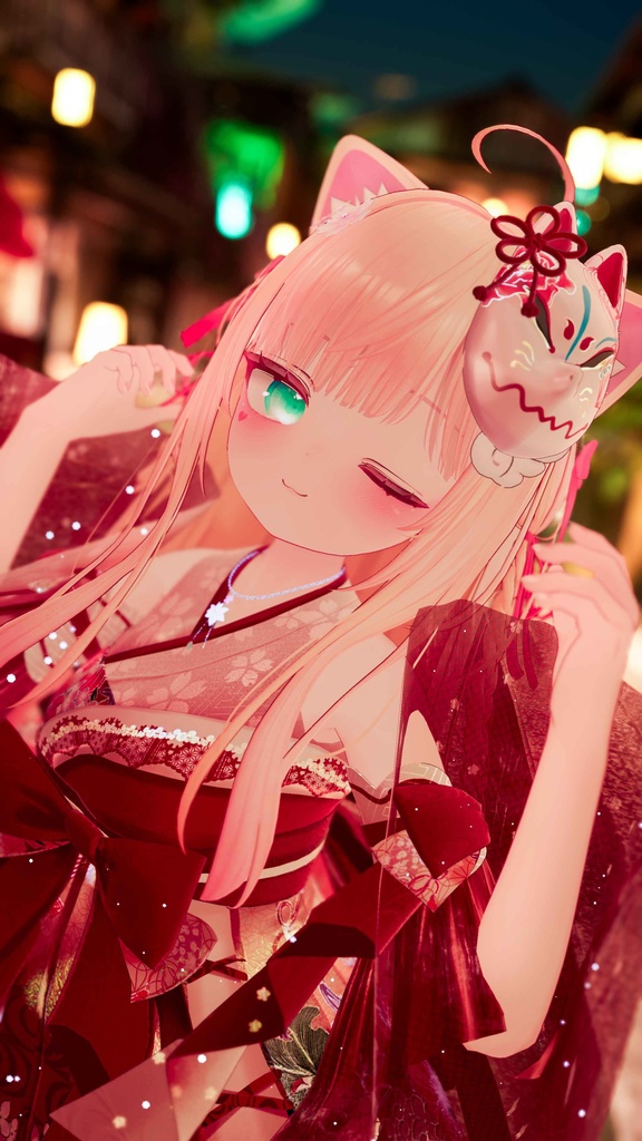 《36アバター対応衣装》ゆらめき夏恋