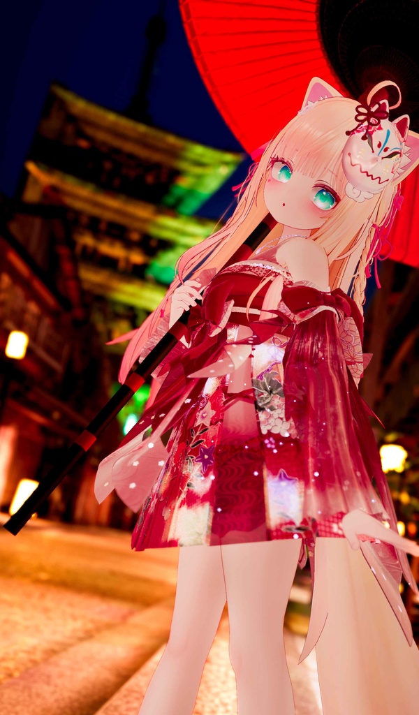 《36アバター対応衣装》ゆらめき夏恋