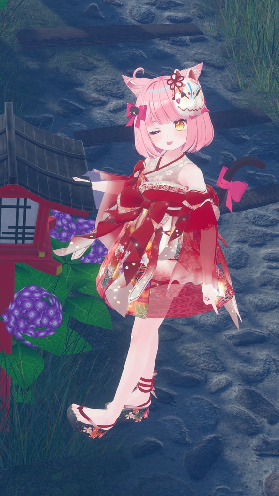 《36アバター対応衣装》ゆらめき夏恋