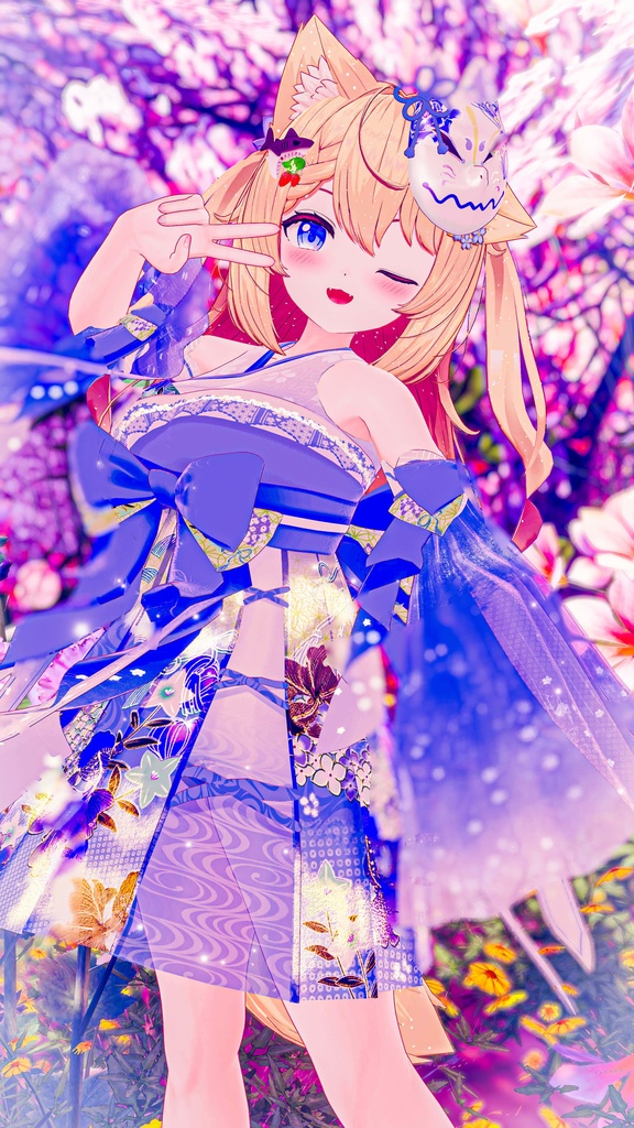 《36アバター対応衣装》ゆらめき夏恋