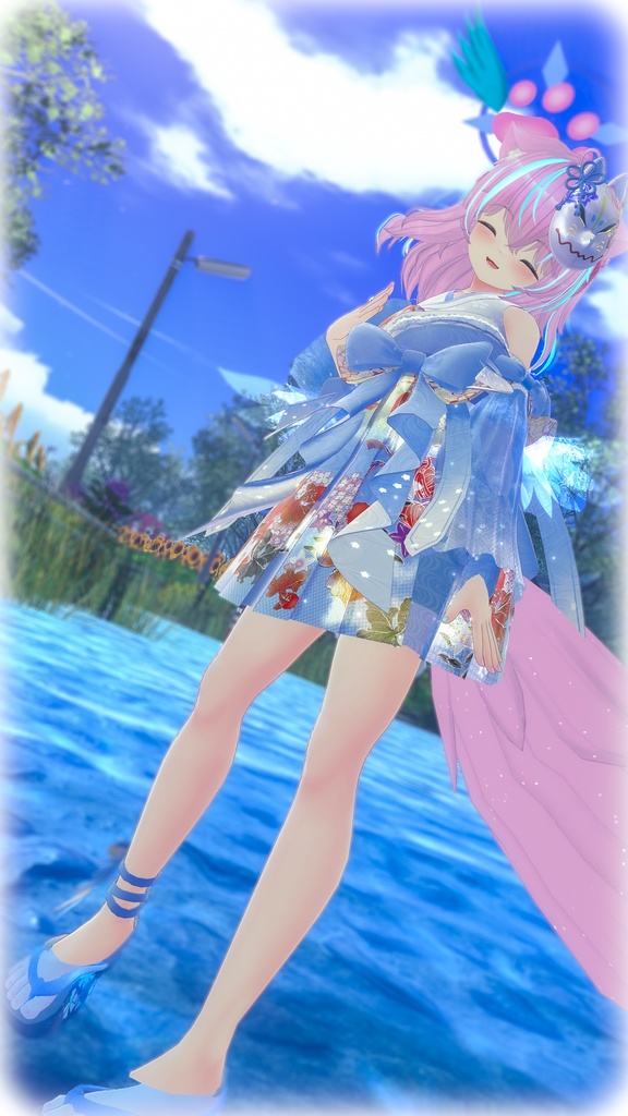 《36アバター対応衣装》ゆらめき夏恋