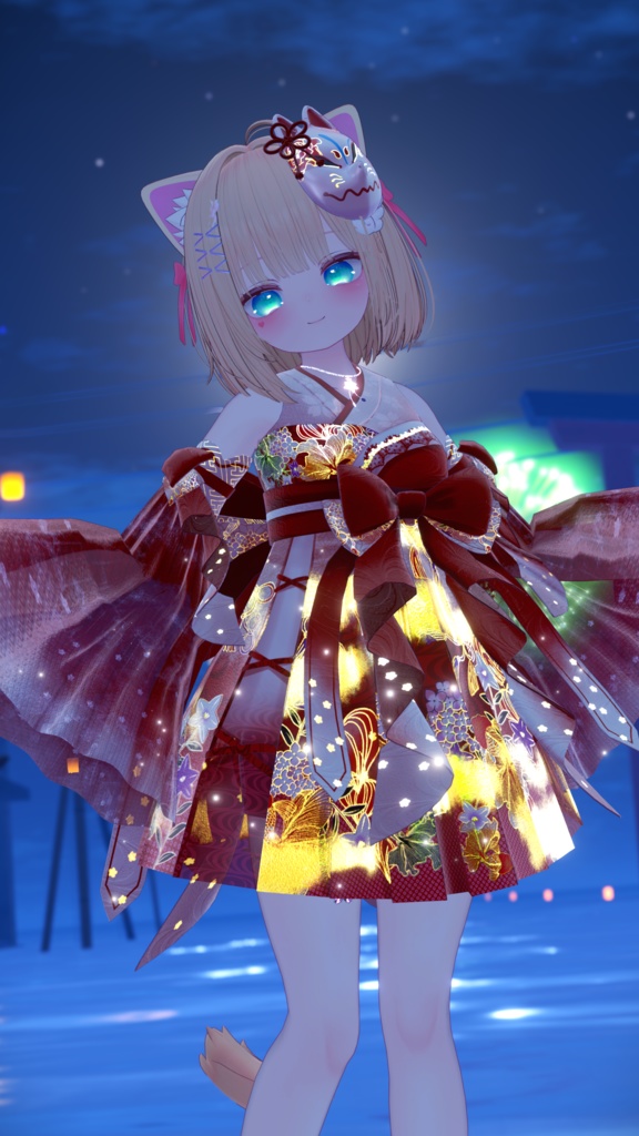 《36アバター対応衣装》ゆらめき夏恋