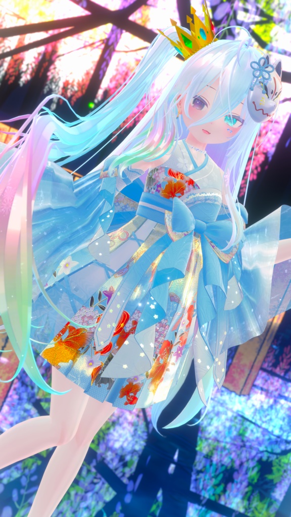 《36アバター対応衣装》ゆらめき夏恋