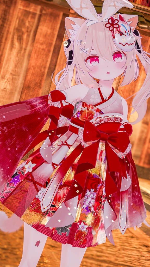 《36アバター対応衣装》ゆらめき夏恋