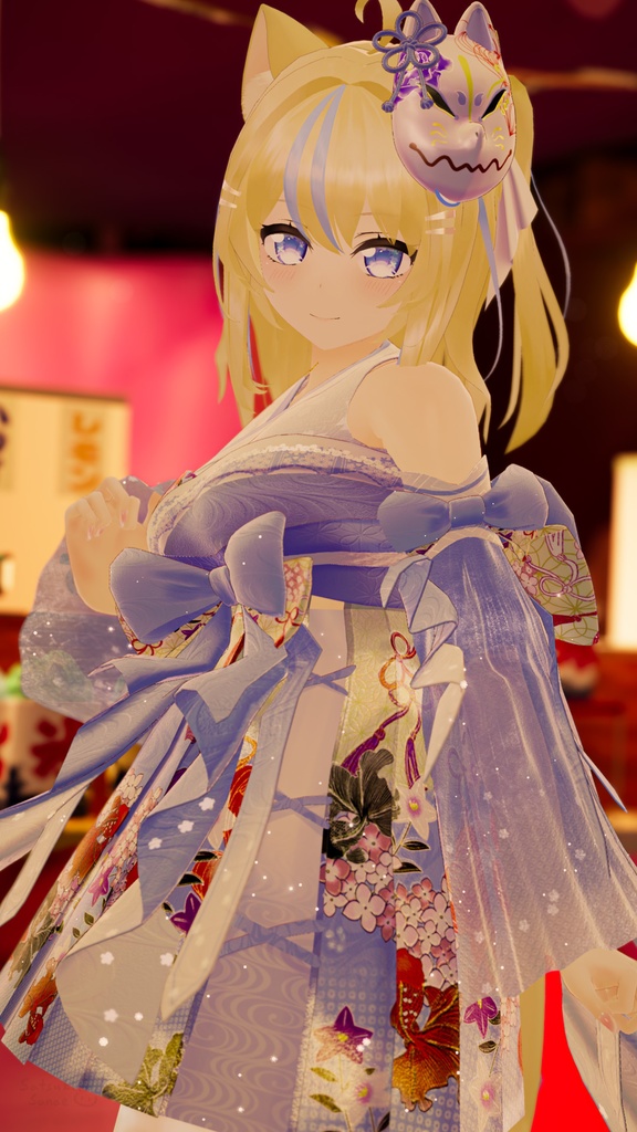 《36アバター対応衣装》ゆらめき夏恋