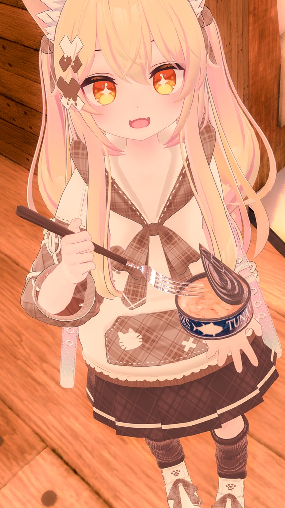 《30アバター対応衣装》ねこちるぱーかー!