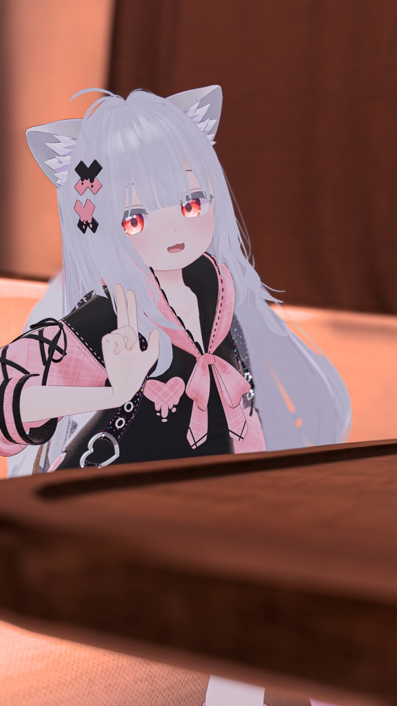 《30アバター対応衣装》ねこちるぱーかー!