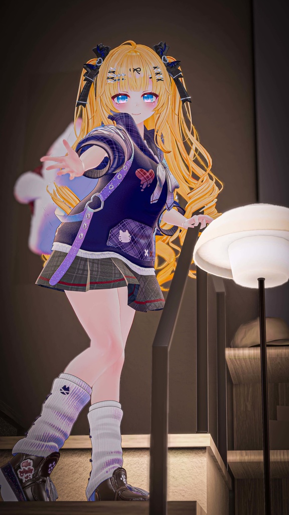 《30アバター対応衣装》ねこちるぱーかー!