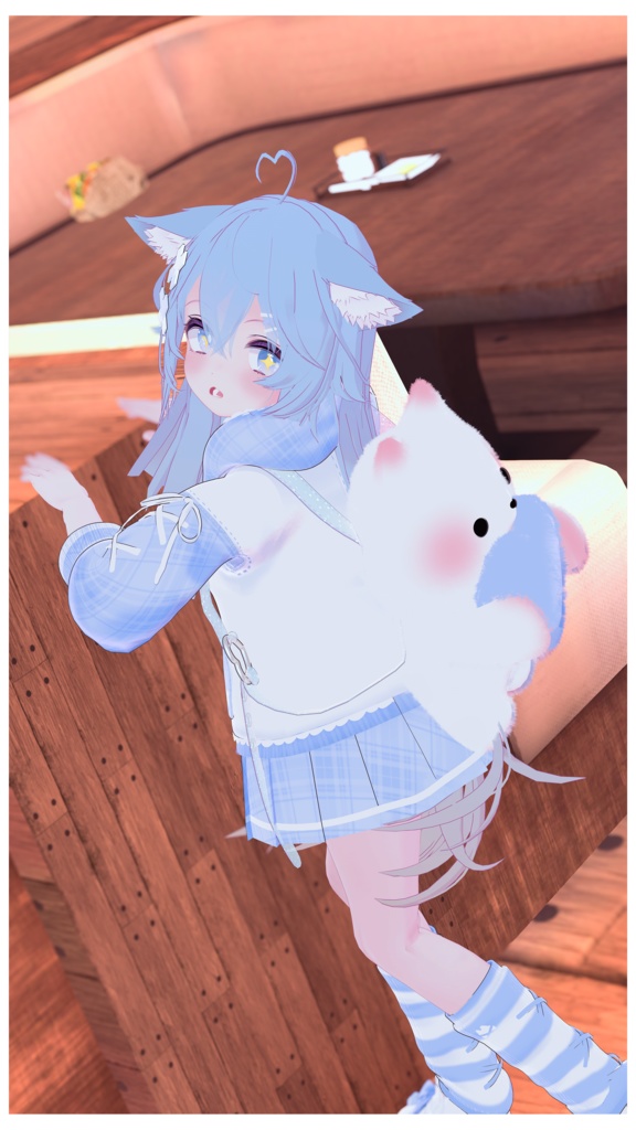 《30アバター対応衣装》ねこちるぱーかー!