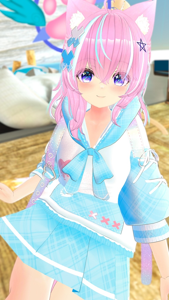 《30アバター対応衣装》ねこちるぱーかー!