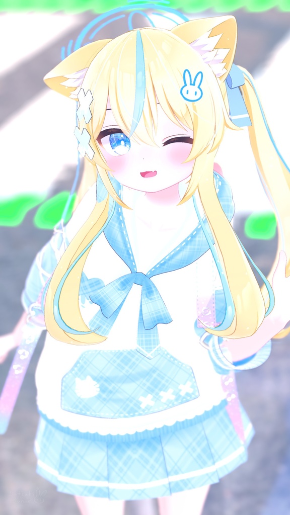 《30アバター対応衣装》ねこちるぱーかー!