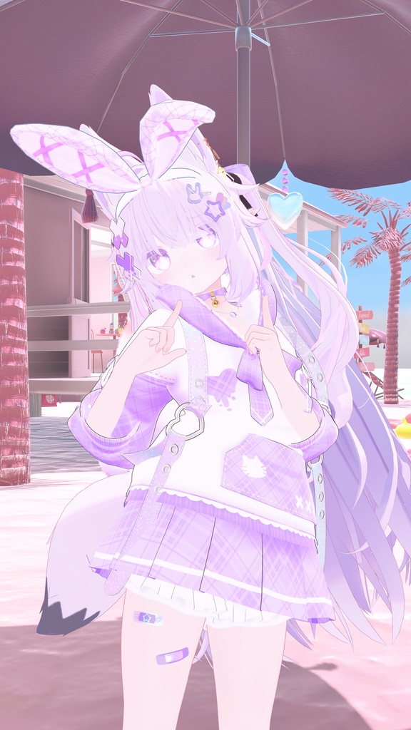 《30アバター対応衣装》ねこちるぱーかー!