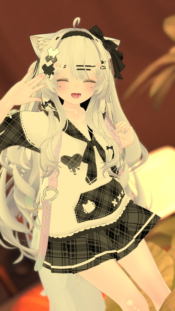 《30アバター対応衣装》ねこちるぱーかー!