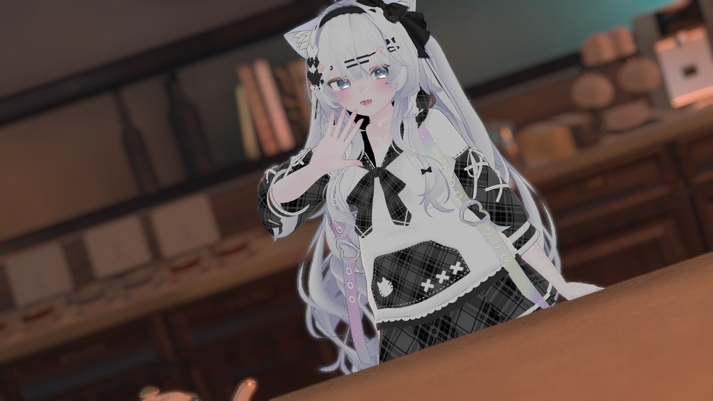 《30アバター対応衣装》ねこちるぱーかー!