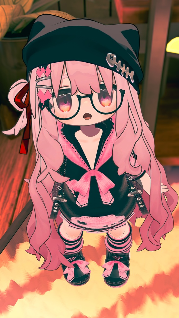 《30アバター対応衣装》ねこちるぱーかー!