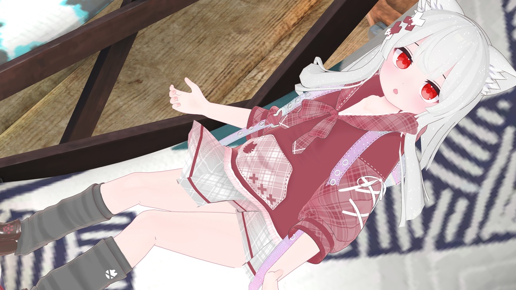 《30アバター対応衣装》ねこちるぱーかー!