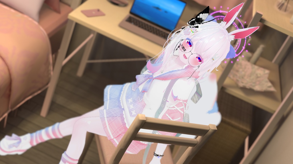 《30アバター対応衣装》ねこちるぱーかー!