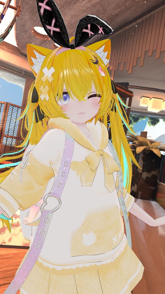 《30アバター対応衣装》ねこちるぱーかー!