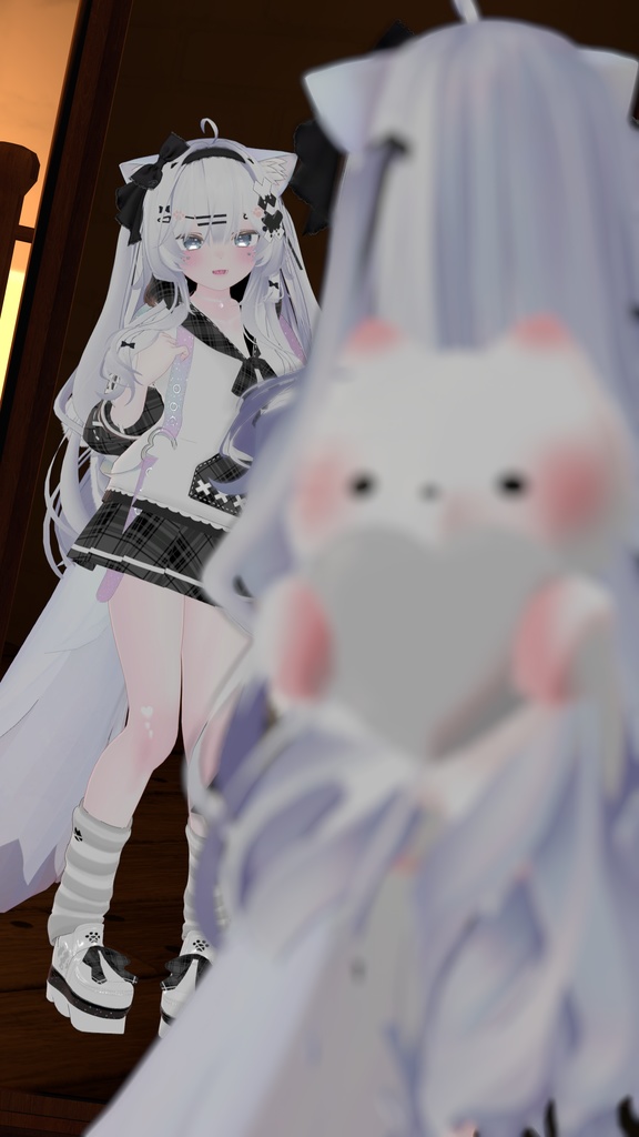 《30アバター対応衣装》ねこちるぱーかー!