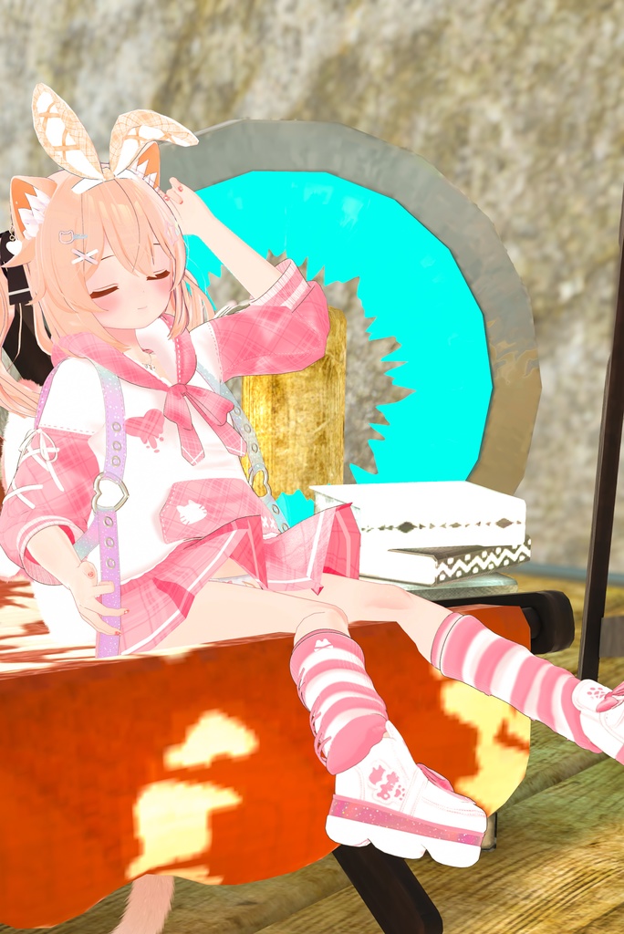 《30アバター対応衣装》ねこちるぱーかー!