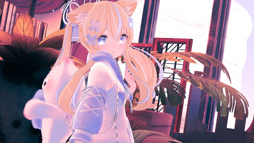 《30アバター対応衣装》ねこちるぱーかー!