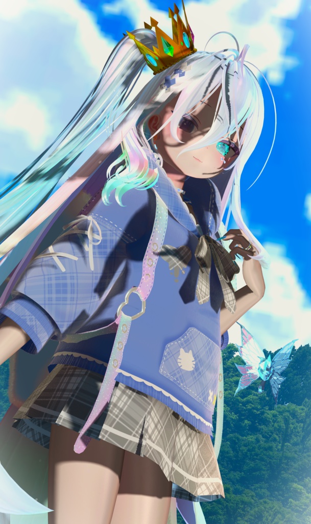 《30アバター対応衣装》ねこちるぱーかー!