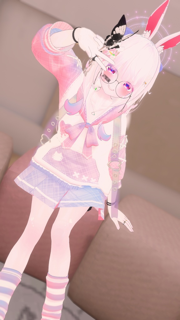 《30アバター対応衣装》ねこちるぱーかー!