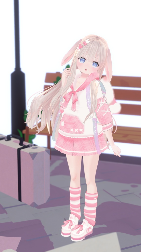 《30アバター対応衣装》ねこちるぱーかー!