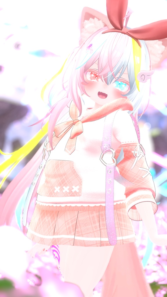 《30アバター対応衣装》ねこちるぱーかー!