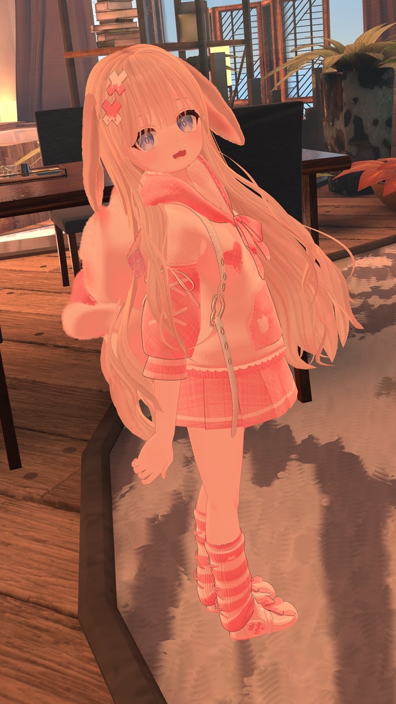 《30アバター対応衣装》ねこちるぱーかー!