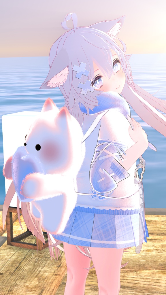 《30アバター対応衣装》ねこちるぱーかー!