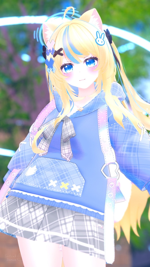 《30アバター対応衣装》ねこちるぱーかー!