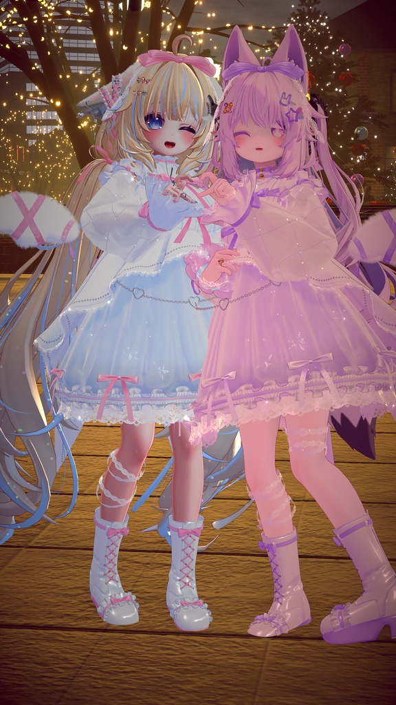 《41アバター対応衣装》ノクターンリボン