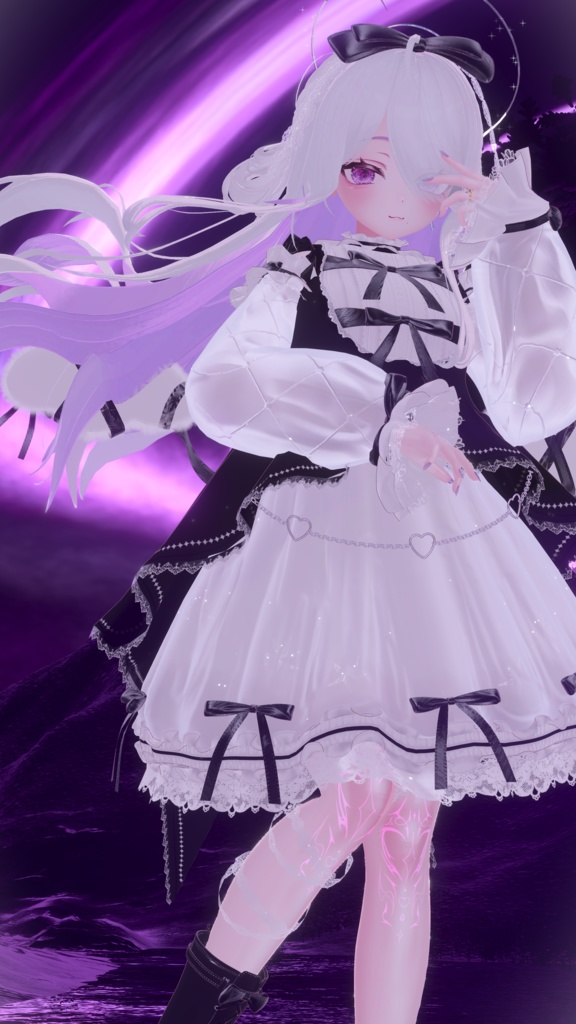 《41アバター対応衣装》ノクターンリボン