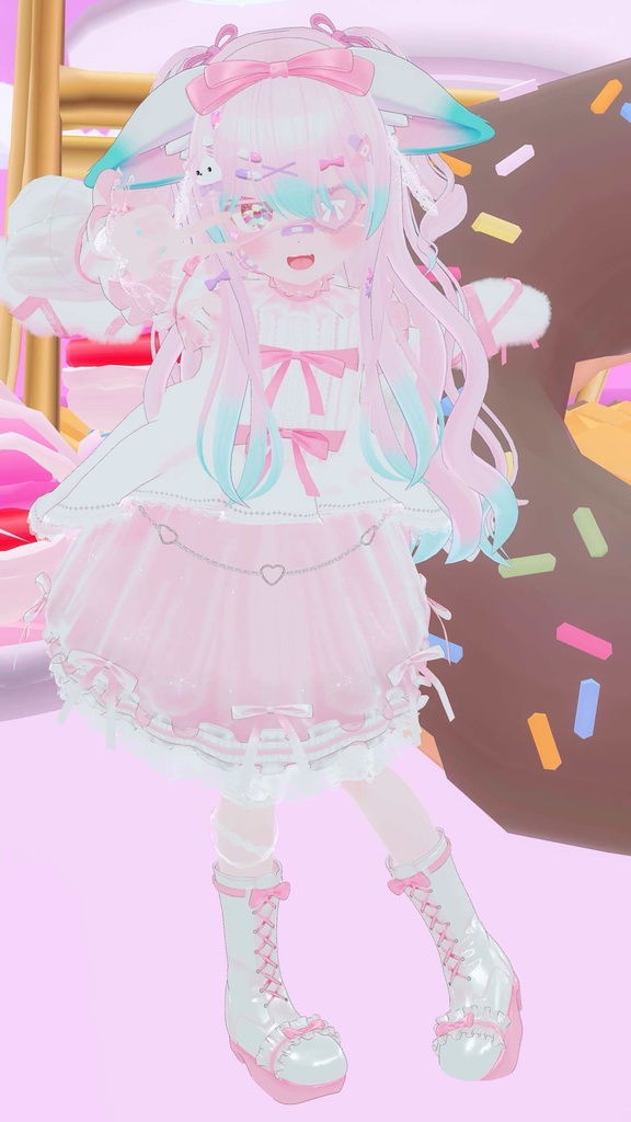 《41アバター対応衣装》ノクターンリボン